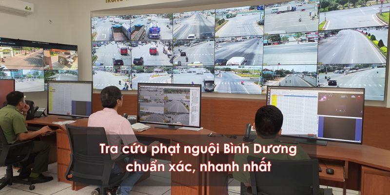 Tra cứu phạt nguội bình dương