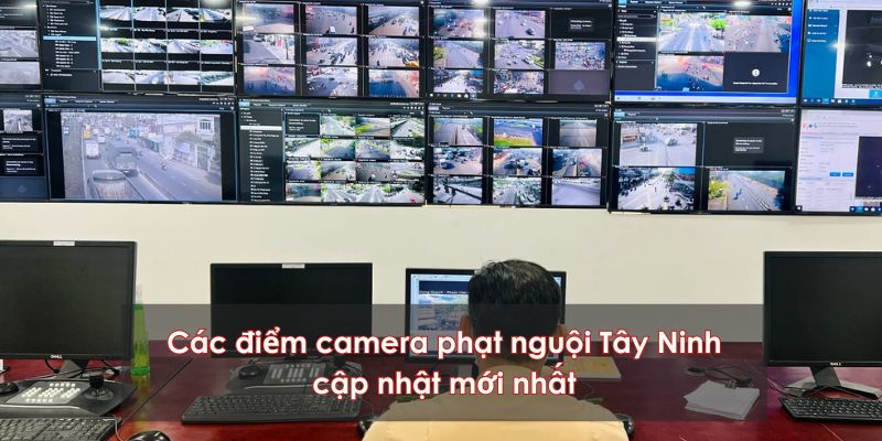 Các điểm camera phạt nguội tây ninh