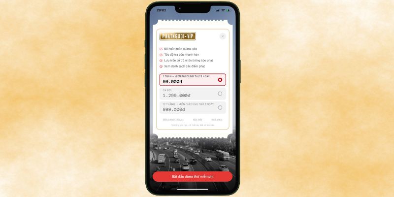 các tính năng tra cứu phạt nguội quảng trị trên app 