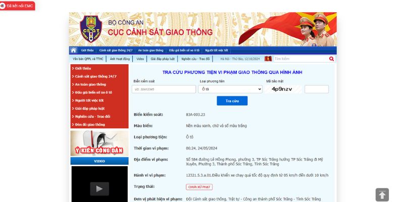 Kết quả tra cứu