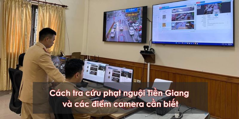 Điểm phạt nguội Tiền Giang và cách tra cứu
