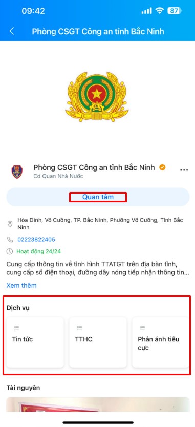 cac-dich-vu-tren-csgt-zalo
