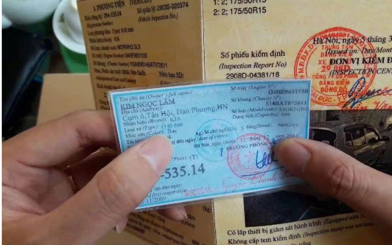 làm thủ tục sang tên đổi chủ ô tô